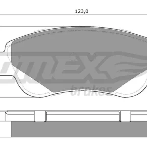 Sonderangebot TOMEX Brakes TX 14-37 - Bremsbelagsatz, Scheibenbremse